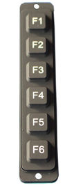 96mm X 18mm αριθμητικό αριθμητικό πληκτρολόγιο Dia PS2 με τον άνθρακα - επάνω - χρυσός βασικός διακόπτης